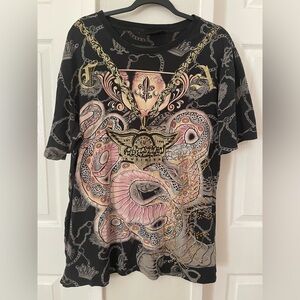 RARE 90’S VINTAGE Christian Audigier Size XL